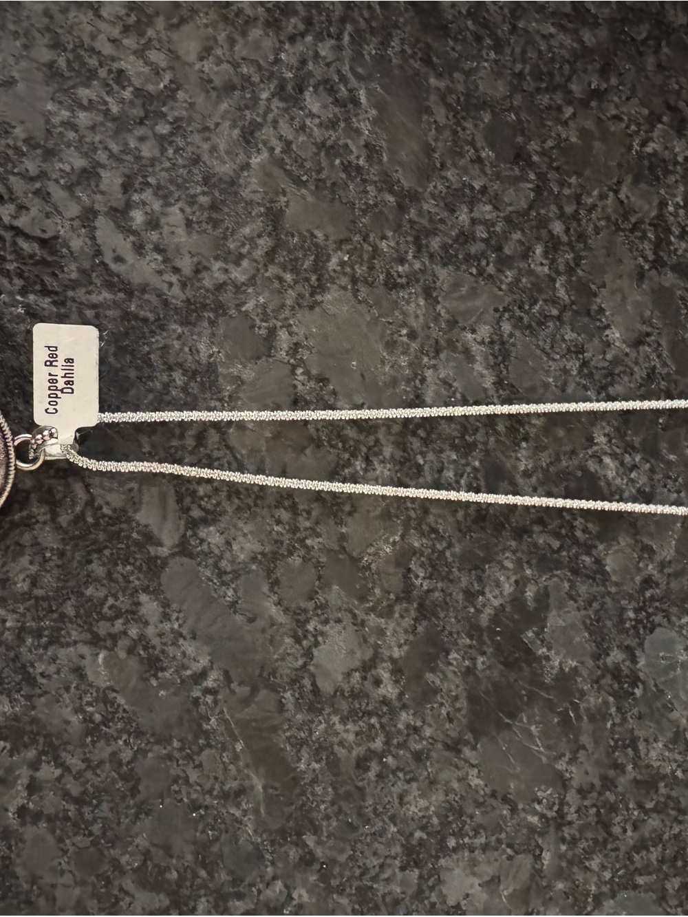 Silver Plated Pendant Women’s Necklace -18”